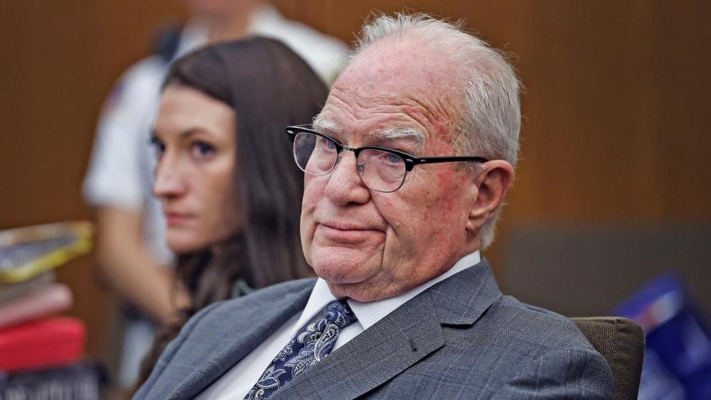 Kevin Reddington sits in court in Plymouth, Massachusetts on 17 August
