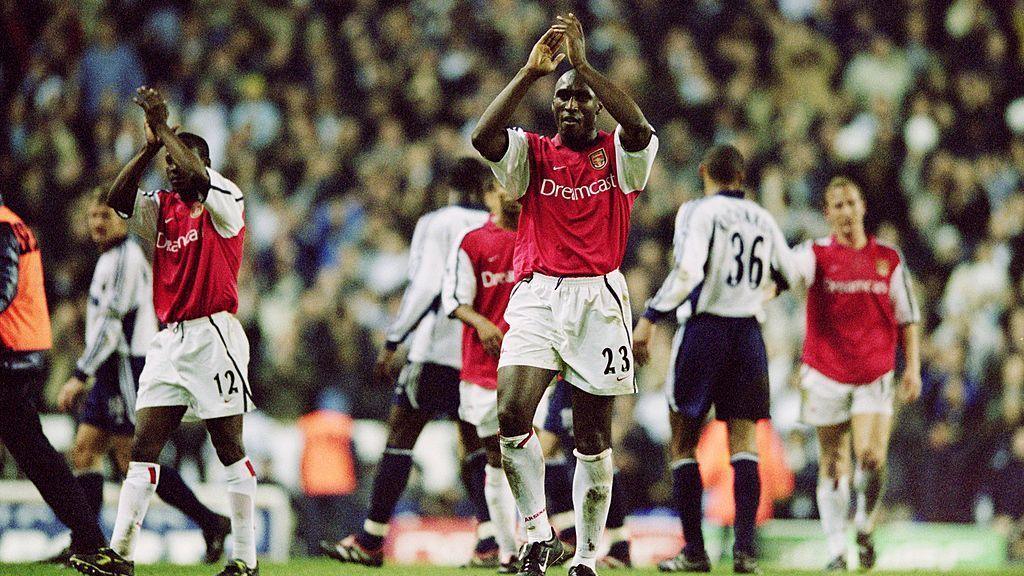 Sol Campbell applauds