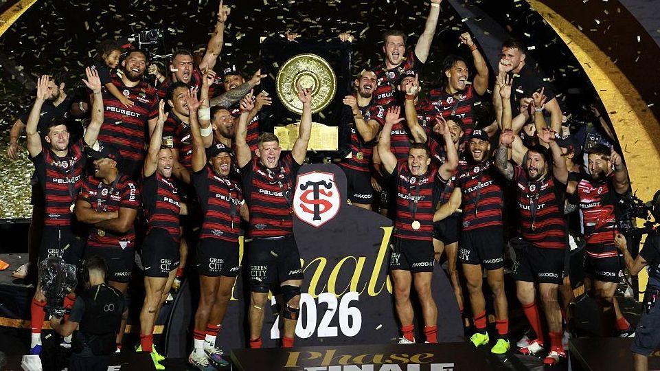 Toulouse lift the Top 14 title