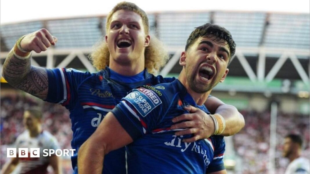 Wakefield shock Wigan to reach first Grand Final Wakefield shock Wigan to reach first Grand Final