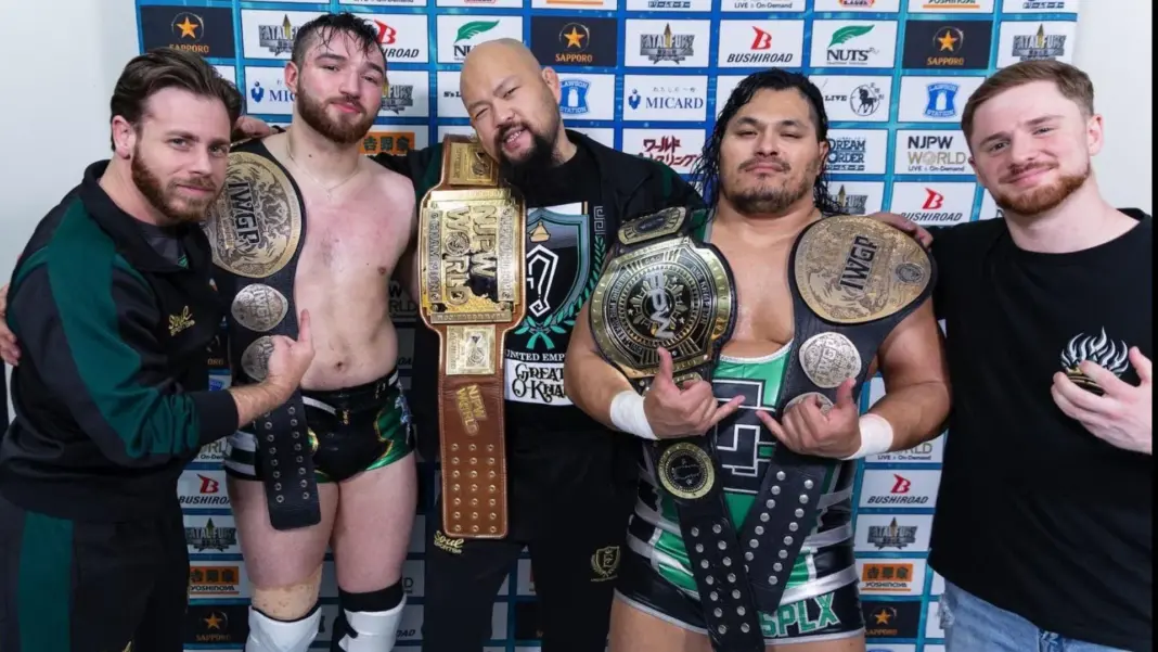 Former United Empire member returns: NJPW issues statement Former United Empire member returns: NJPW issues statement