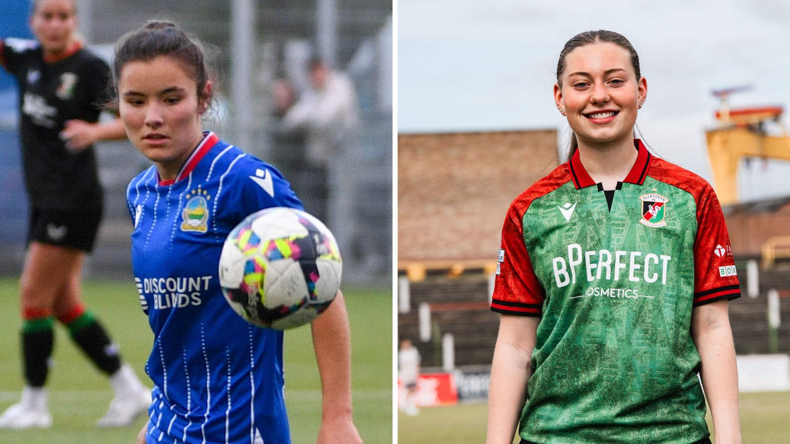 Jane McMaster and Naomi McLaughlin