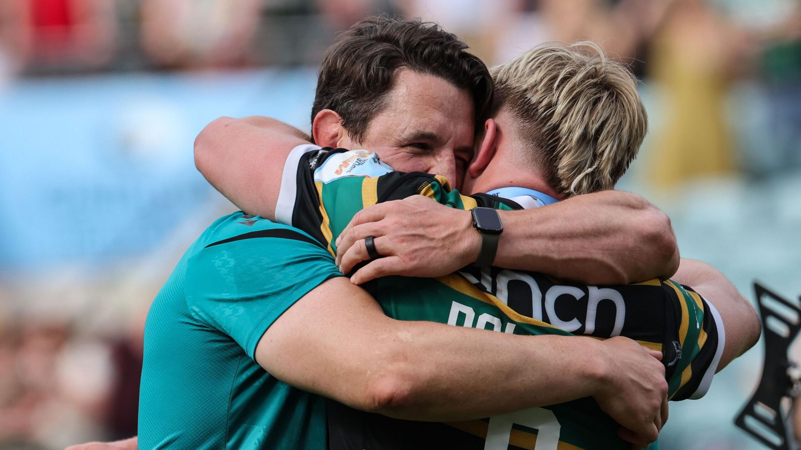 Phil Dowson and Henry Pollock