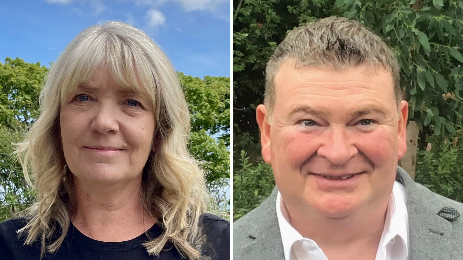 Kirrie Jenkins and Jason Moorhouse