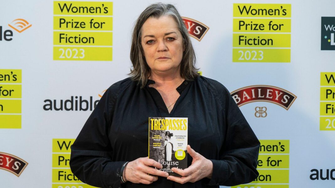 Louise Kennedy, author of Trespasses, attends The Women's Prize For Fiction Awards at Bedford Square Gardens on June 14, 2023
