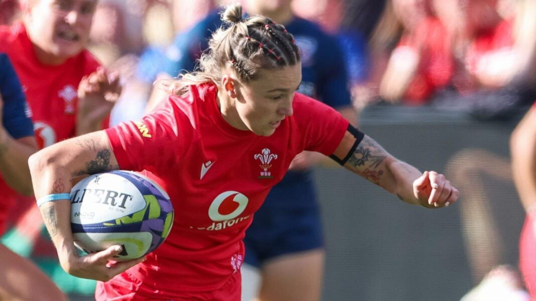 Tafuna scores hat-trick as USA edge Wales in WXV Keira Bevan races away to score a try
