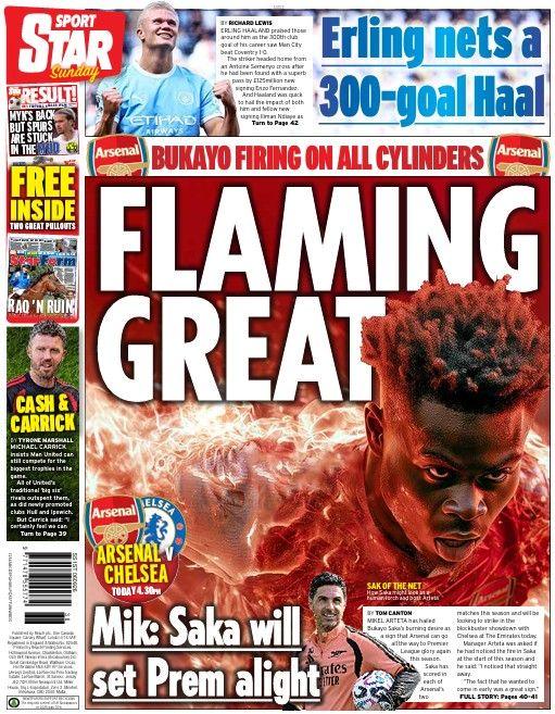 Daily Star back page