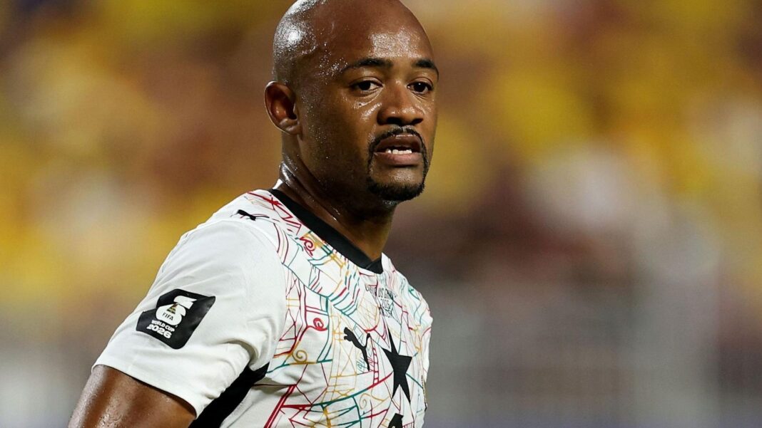 Sheff Utd sign experienced forward Ayew Jordan Ayew in action for Ghana during the 2026 World Cup