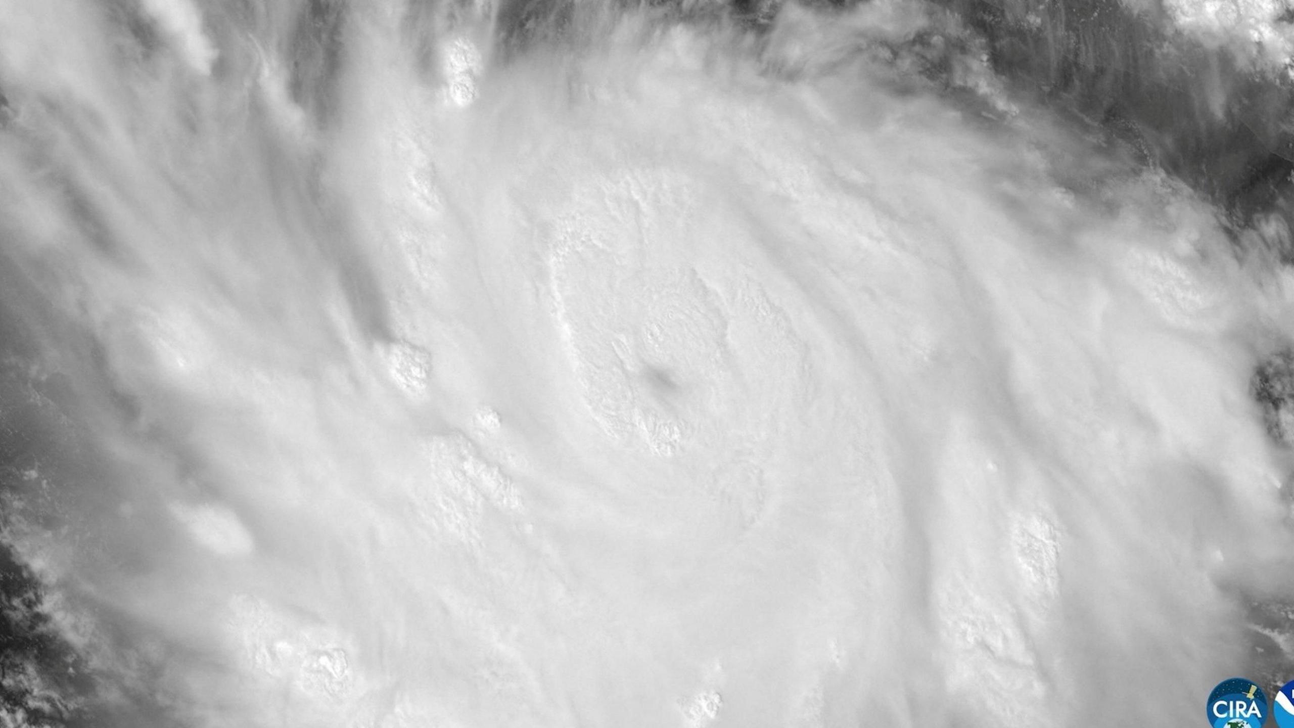 A satellite image shows Hurricane Polo intensifying near the coast of southwestern Mexico, September 21, 2026, in this still image taken from video.