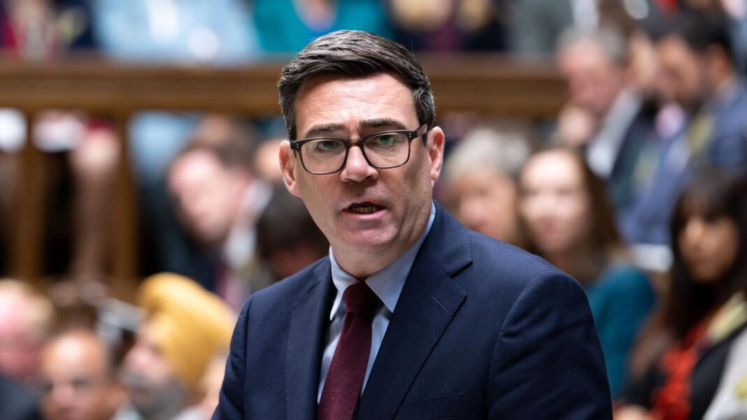 National security can’t come at expense of social security, Burnham says Andy Burnham speaking during Prime Minister's Questions in the House of Commons.