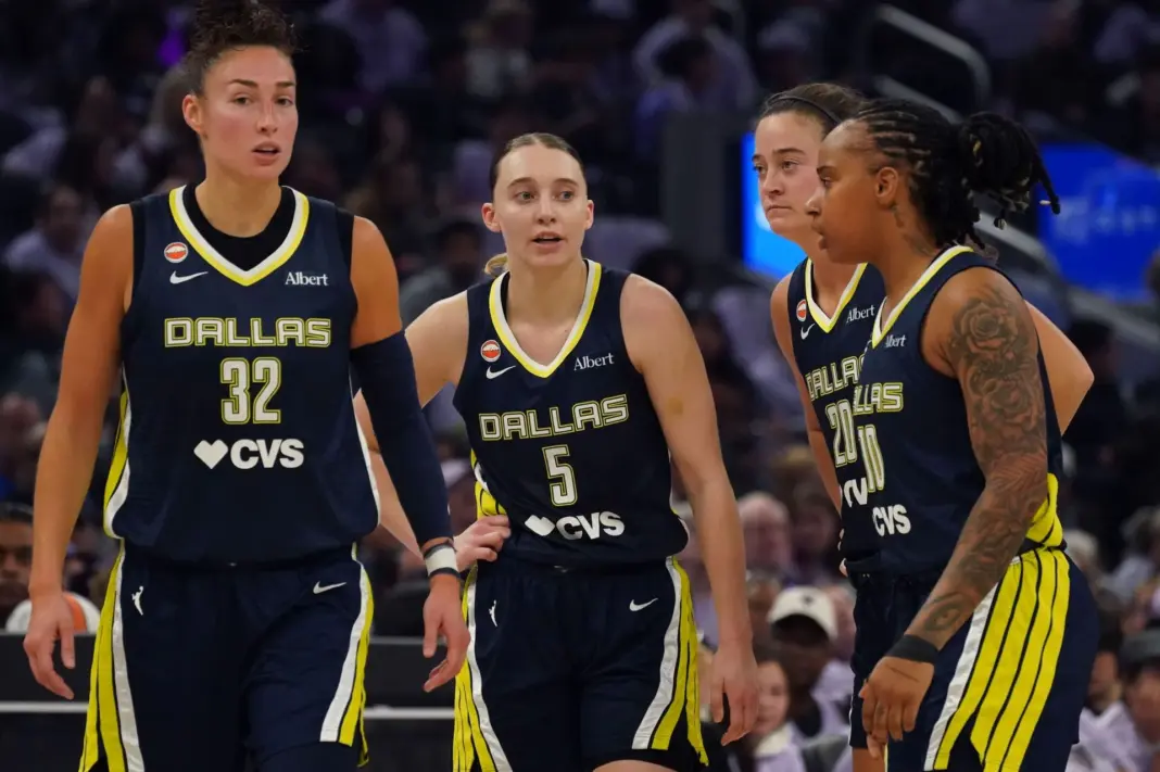 “Biggest Sellout Player of the WNBA”: Wings Fans Berate Paige Bueckers’ $2,050,000 All-Star Teammate For Scoreless Game 1 vs. Valkyries “Biggest Sellout Player of the WNBA”: Wings Fans Berate Paige Bueckers’ $2,050,000 All-Star Teammate For Scoreless Game 1 vs. ValkyriesÂ