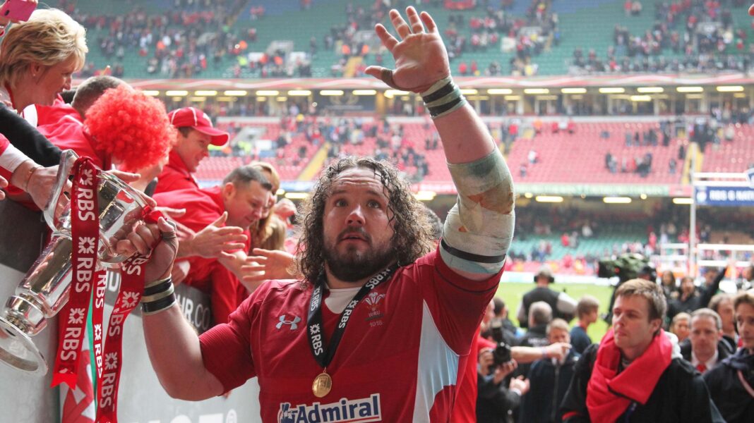Adam Jones was part of the Wales side that won Grand Slams in 2005, 2008 and 2012