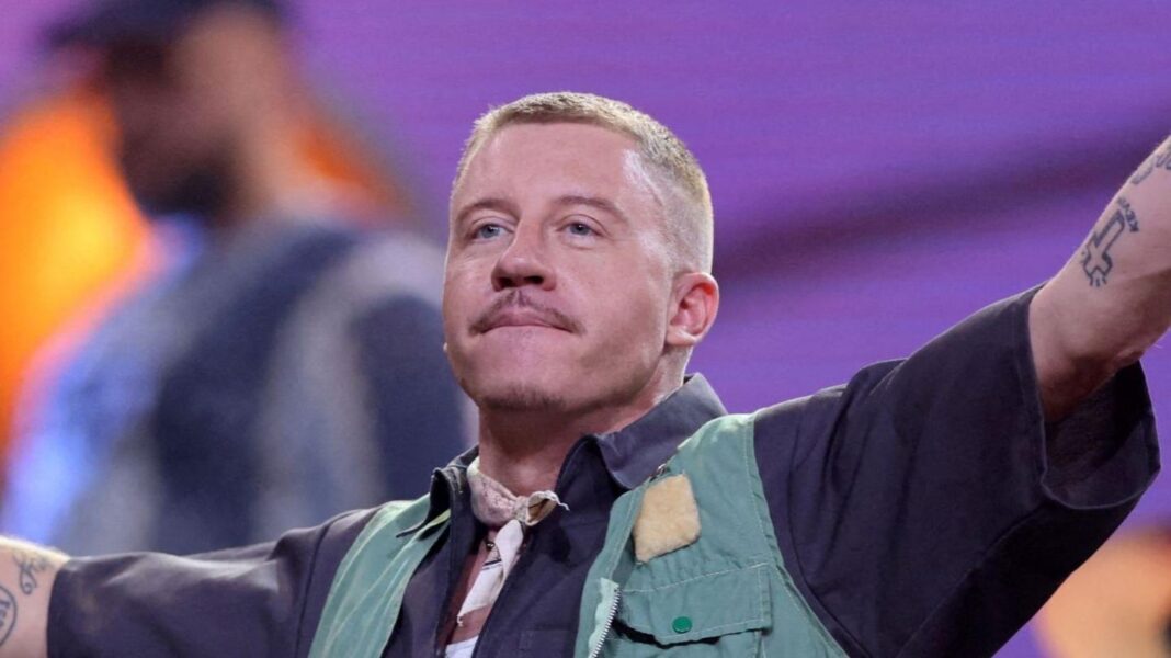 Everything we know about the Ed Sheeran and Macklemore controversy Rapper Macklemore performs during the opening ceremony of the Invictus Games, in Duesseldorf, Germany, September 9, 2023.