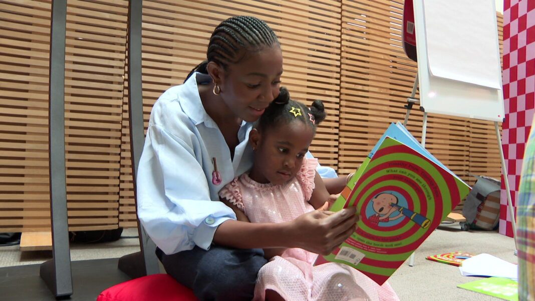 Dolly Parton free book scheme to expand in London Harriet Sedrick-Ugo and Sienna