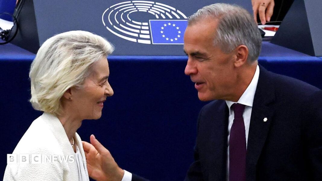 Carney’s new love-in with EU has everything to do with Trump Carney’s new love-in with EU has everything to do with Trump