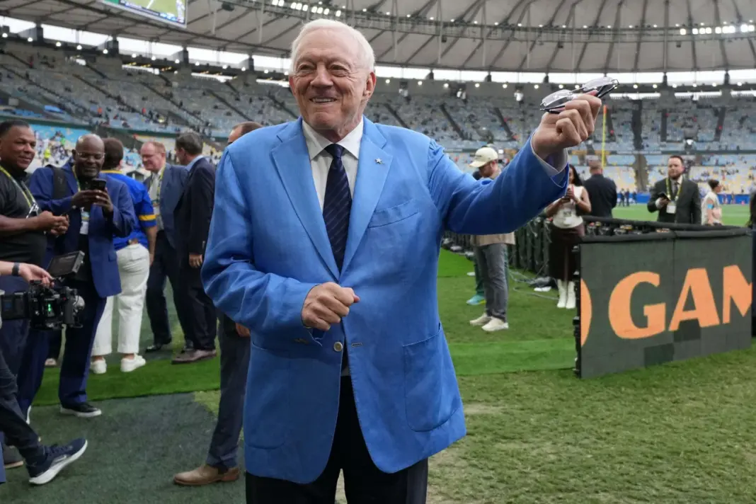 “Jerry Jones getting cold feet is so on brand”: NFL fans react as Cowboys show interest in Joey Porter Jr. but not ready to ‘relinquish major capital’ “Jerry Jones getting cold feet is so on brand”: NFL fans react as Cowboys show interest in Joey Porter Jr. but not ready to ‘relinquish major capital’