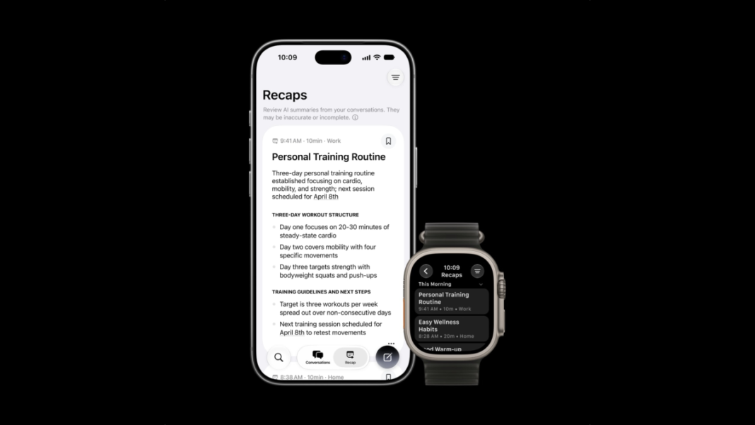 Apple Watch’s new feature listens to your chats and recaps them image