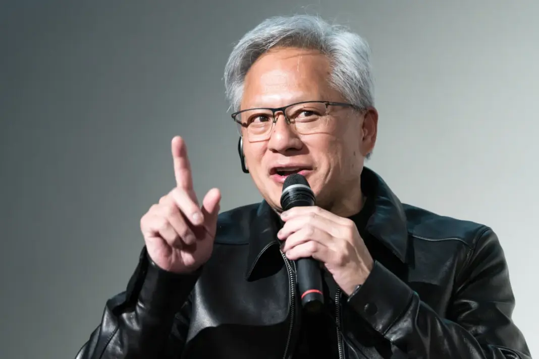 Jensen Huang took a call from Trump, and showed off something else, too image