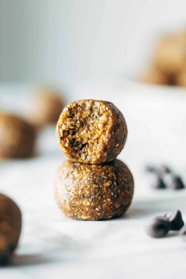 Pumpkin energy bites.