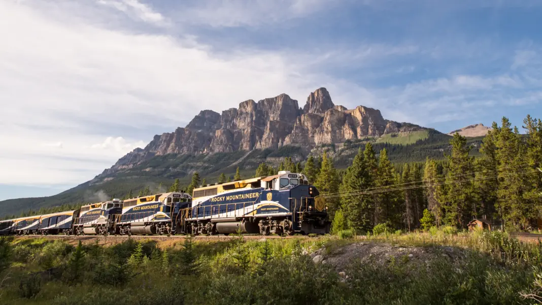 11 Scenic Train Rides in the US Worth Booking for the Views Alone Rocky mountaineer first passage to the west castle mountain