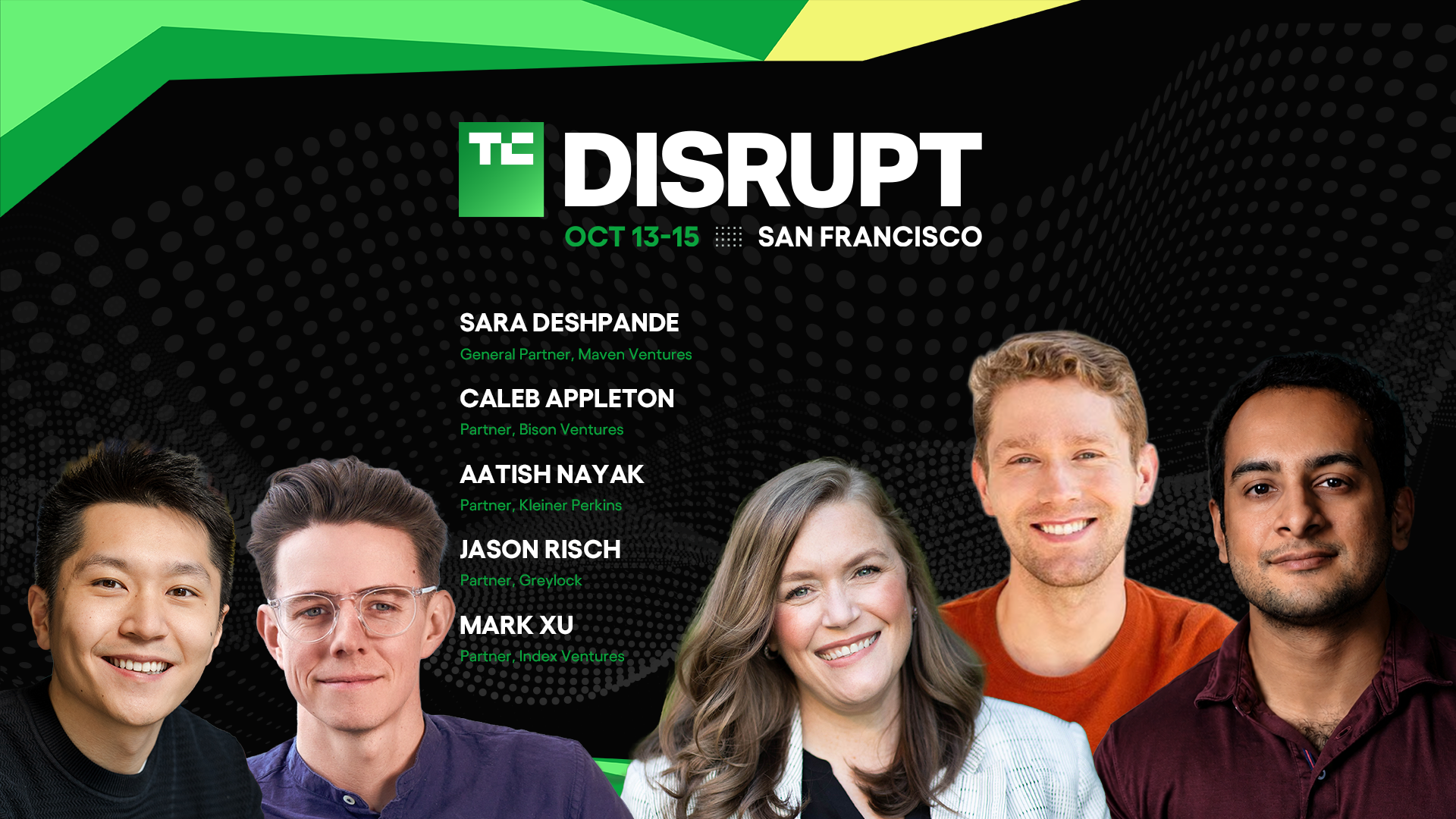 TechCrunch Disrupt 2026 Startup Battlefield judges