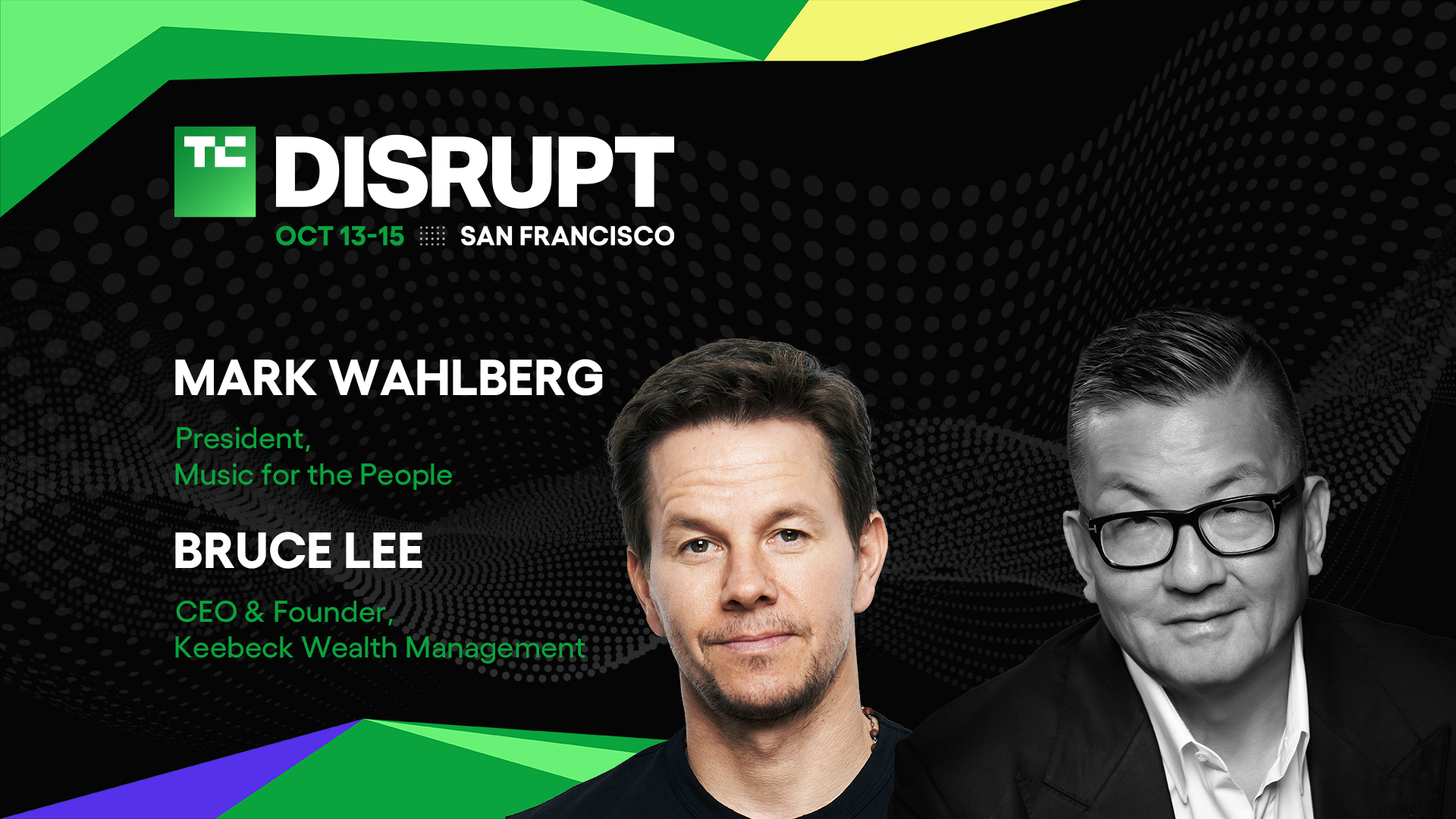Disrupt 2026 speakers Mark Wahlberg and Bruce Lee announced