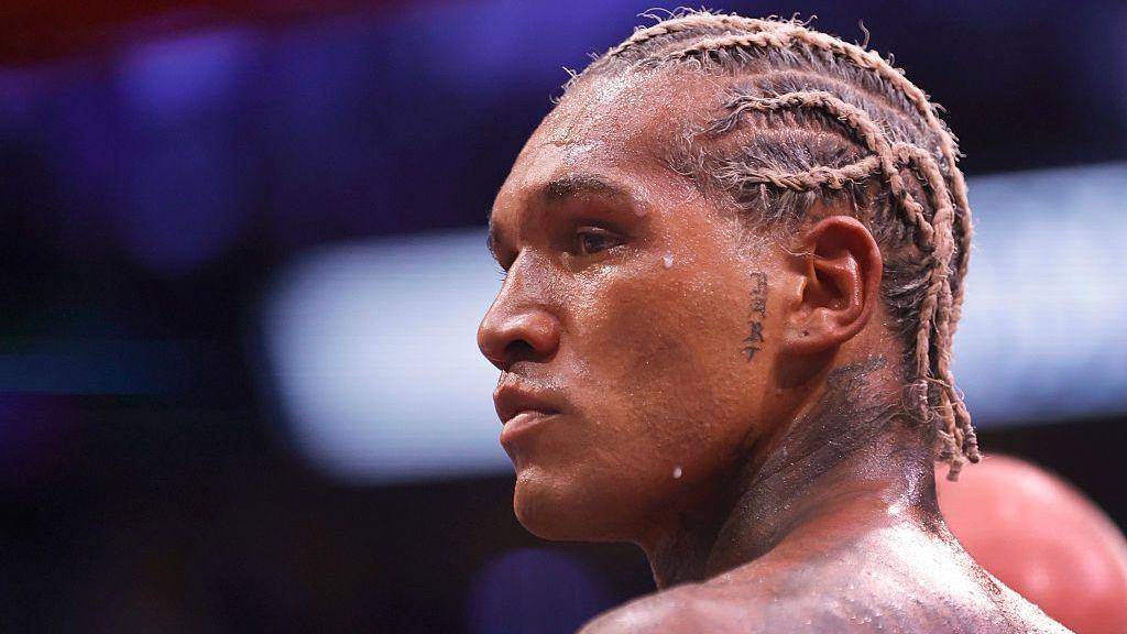 Conor Benn looking dejected