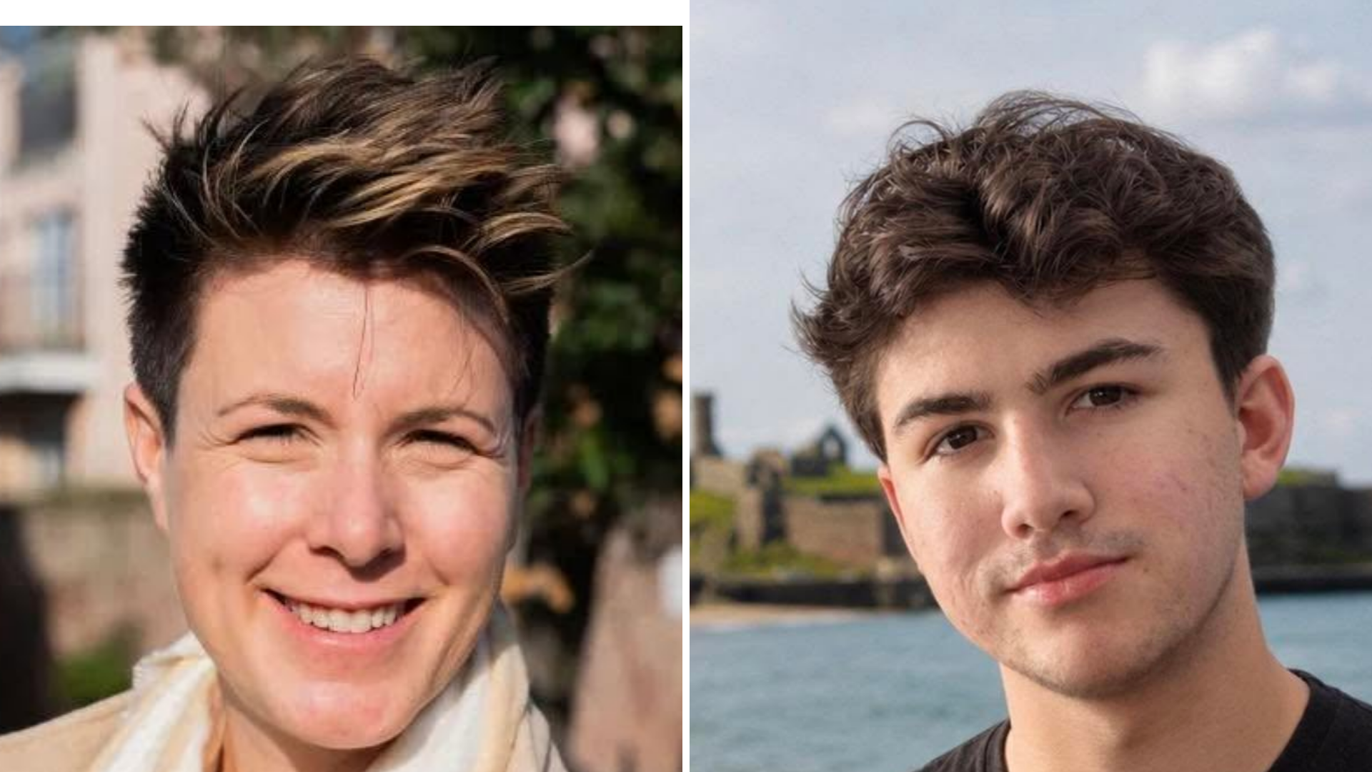 Katryna Baptis and Daniel Davison