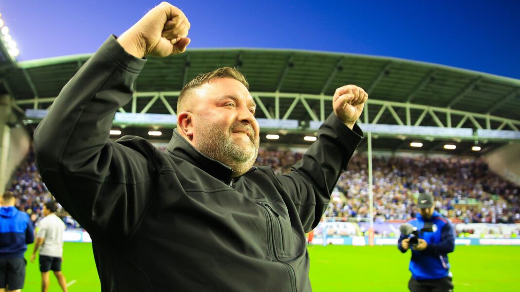 ‘Pipe dream’ to reality? Wakefield reach Grand Final Matt Ellis raises his arms in celebration