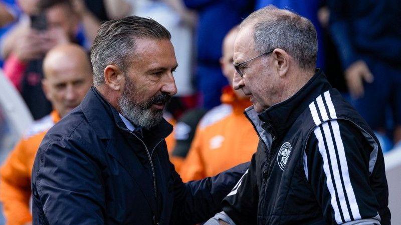 Derek McInnes and Martin O'Neill