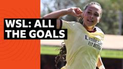 All the goals from the opening weekend of the WSL All the goals from the opening weekend of the WSL