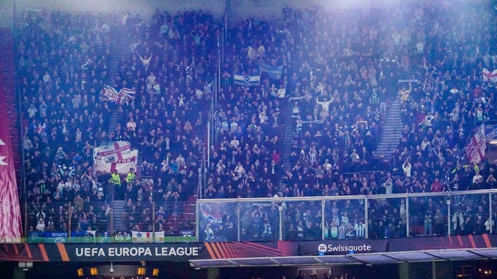 Brighton beat Ajax home and away in the Europa League group stage in 2023-24