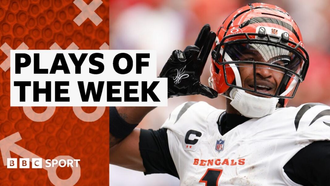 ‘What a play!’ – Chase catch leads NFL plays of the week ‘What a play!’ – Chase catch leads NFL plays of the week