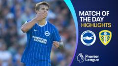 Late Vuskovic header rescues point for Brighton against Leeds Late Vuskovic header rescues point for Brighton against Leeds