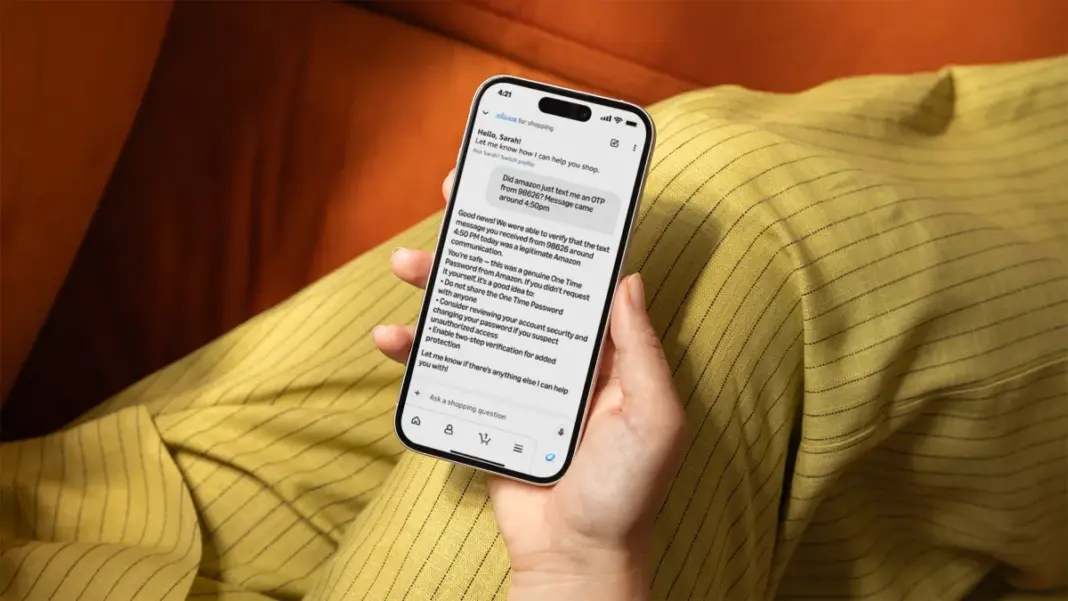 PSA: Amazon’s shopping AI can now tell you if that message is a scam image