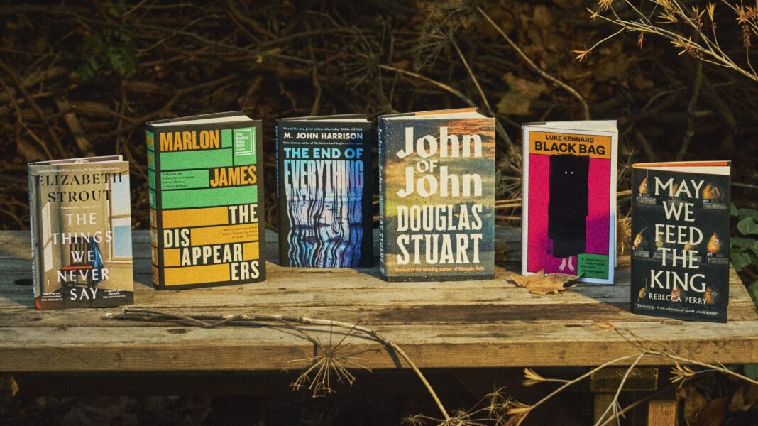Booker Prize judges reveal shortlisted novels after selection ‘tussle’ Five books standing in a row