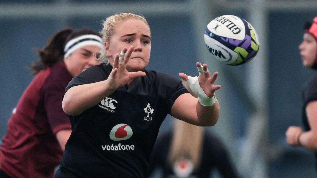 Moloney-MacDonald says smaller ball ‘challenging’ Cliodhna Moloney-MacDonald in training