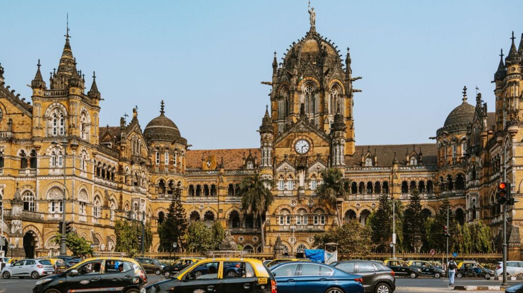 Move faster to solve climate challenges, Prince William says The Chhatrapati Shivaji Maharaj Terminus, a UNESCO World Heritage Site in Mumbai, features stunning Gothic architecture, surrounded by city life and vibrant traffic.