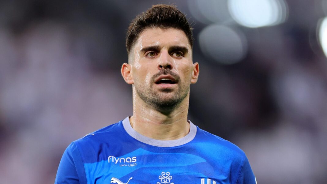 Saudi club given stadium ban over Jota chants towards Neves Ruben Neves playing for Al-Hilal