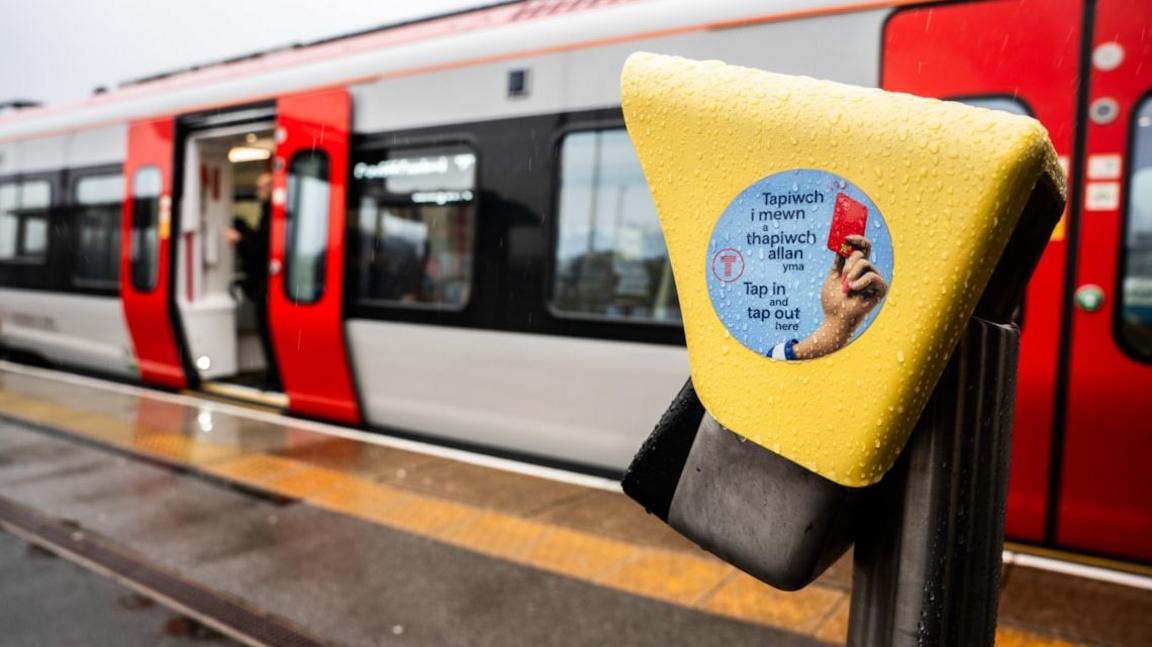 Flintshire County Council is warning rail passengers to check their fares before they travel after Transport for Wales' claims its new Tap And Go system offers the best value fares were called into question. Pic: Transport for Wales