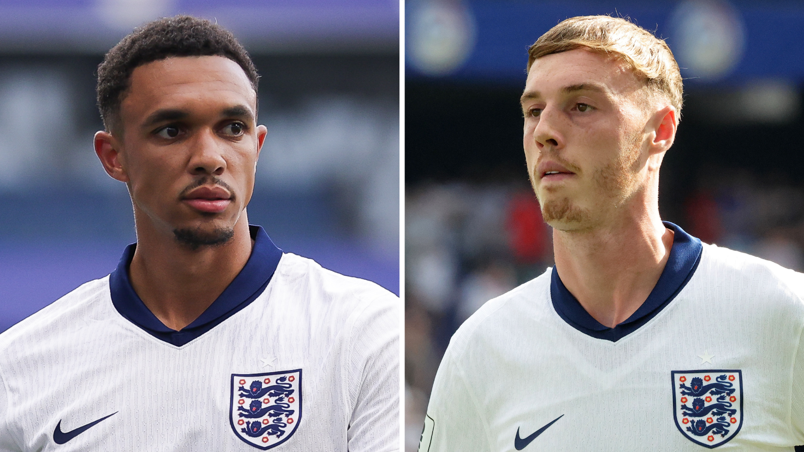 Trent Alexander-Arnold and Cole Palmer