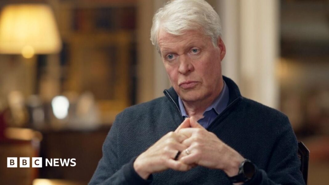 Watch: Diana’s brother says press has ‘cancerous influence’ on Harry and Meghan’s lives image
