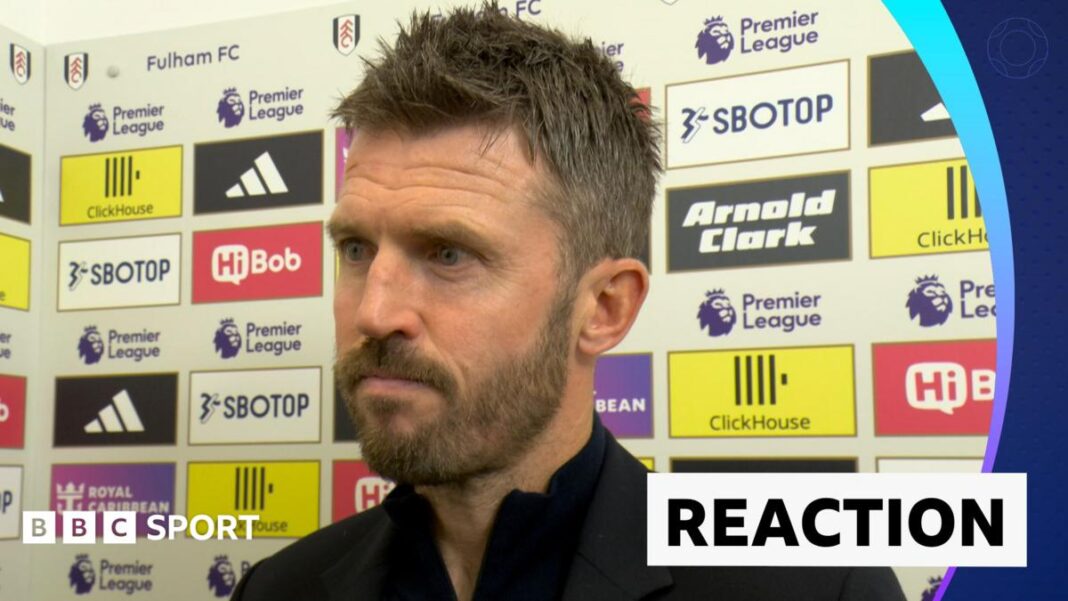 Carrick impressed Man Utd ‘kept belief’ to earn draw at Fulham Carrick impressed Man Utd ‘kept belief’ to earn draw at Fulham