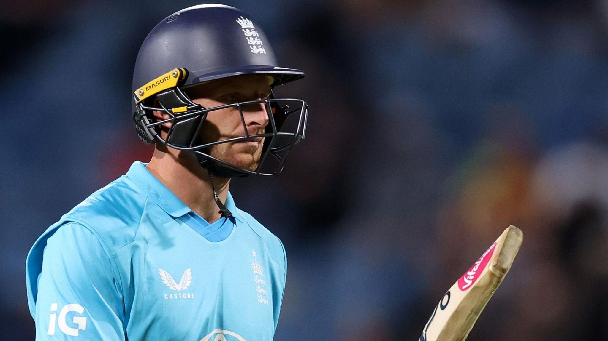 Jos Buttler walks off dejected
