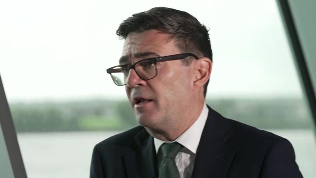 Brexit referendum ‘possible’ in Labour election manifesto, says Burnham Prime Minister Andy Burnham being interviewed by the BBC.