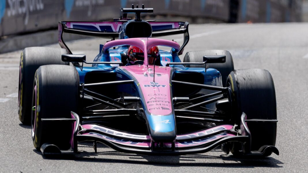 Pierre Gasly's Alpine approaches the hairpin during the 2026 Monaco Grand Prix