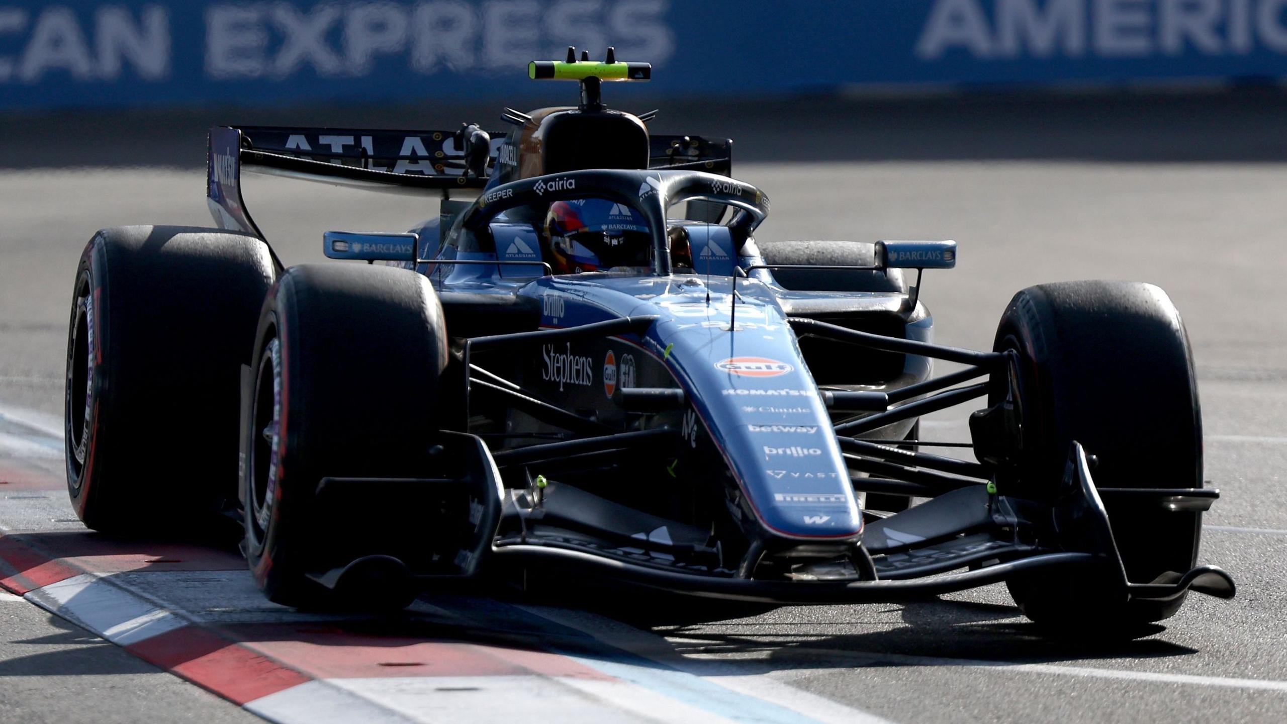 Williams' Carlos Sainz during the Azerbaijan Grand Prix
