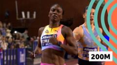 Alfred wins 200m as Hunt finishes third in Brussels Alfred wins 200m as Hunt finishes third in Brussels