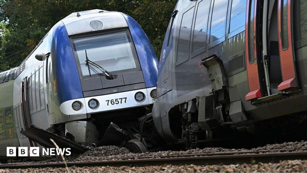 French officials investigate if malicious act caused train derailment French officials investigate if malicious act caused train derailment
