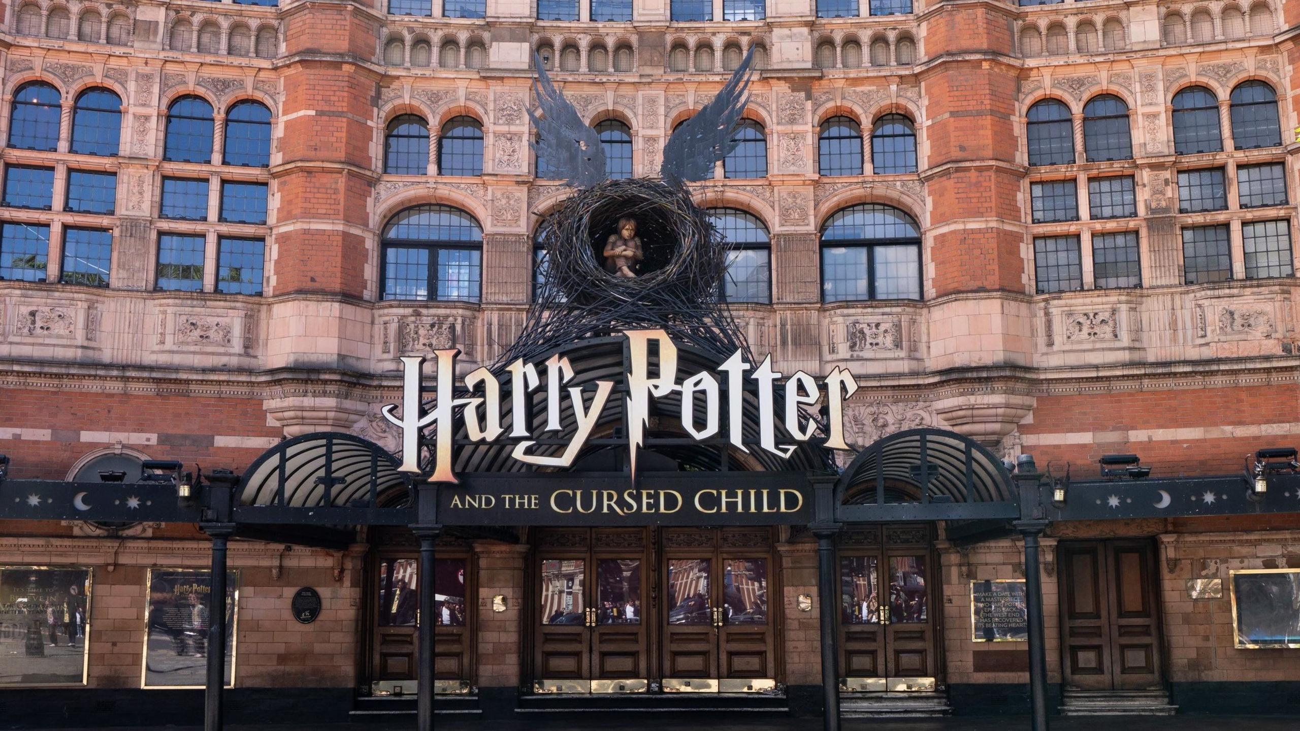 General views of the West End production of 'Harry Potter and the Cursed Child' at the Palace Theatre London on June 10, 2026.